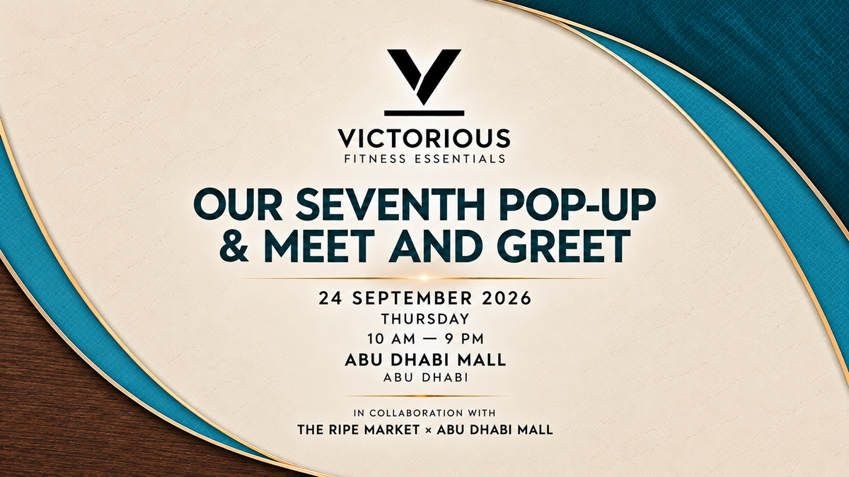 Victorious Fitness Essentials Is Coming to Abu Dhabi Mall