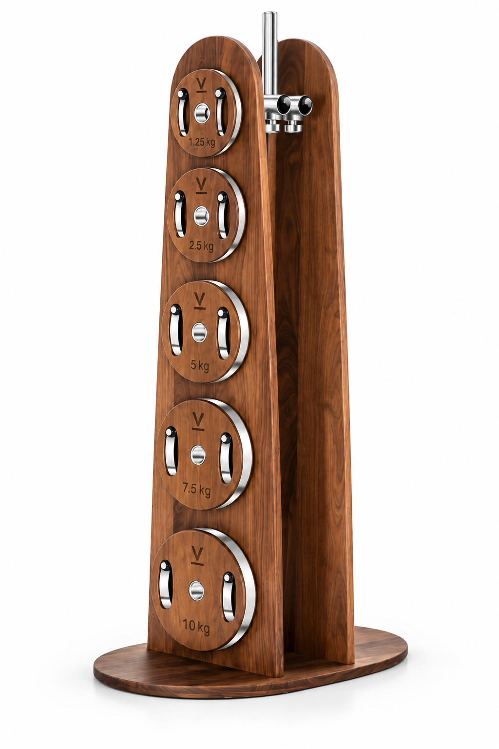 Vertical Plate and Barbell Rack — Made to Order