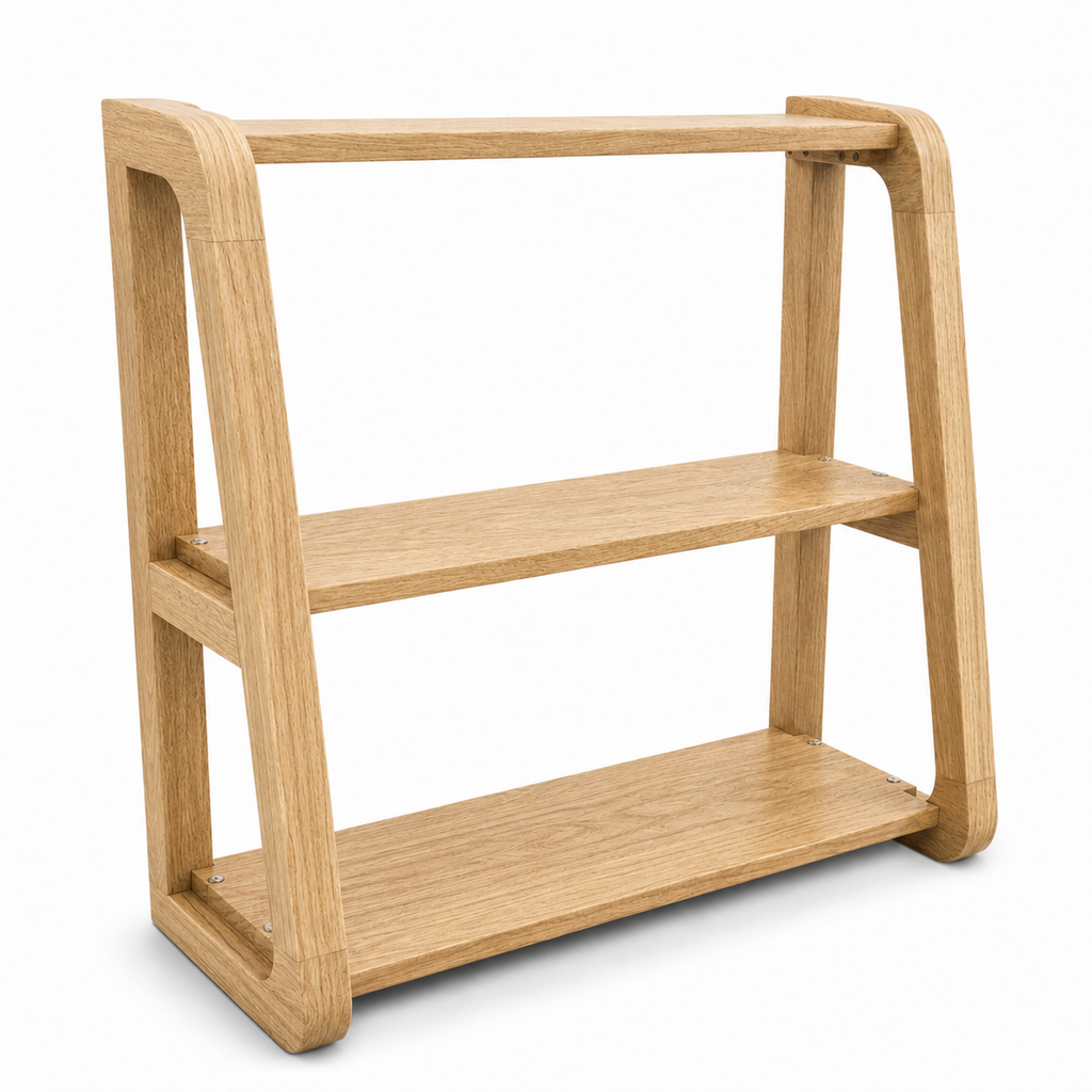 Type C Vertical 3-Tier Kettlebell Rack — Made to Order