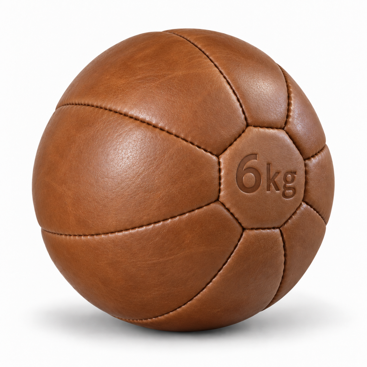 Vintage Leather Exercise Ball