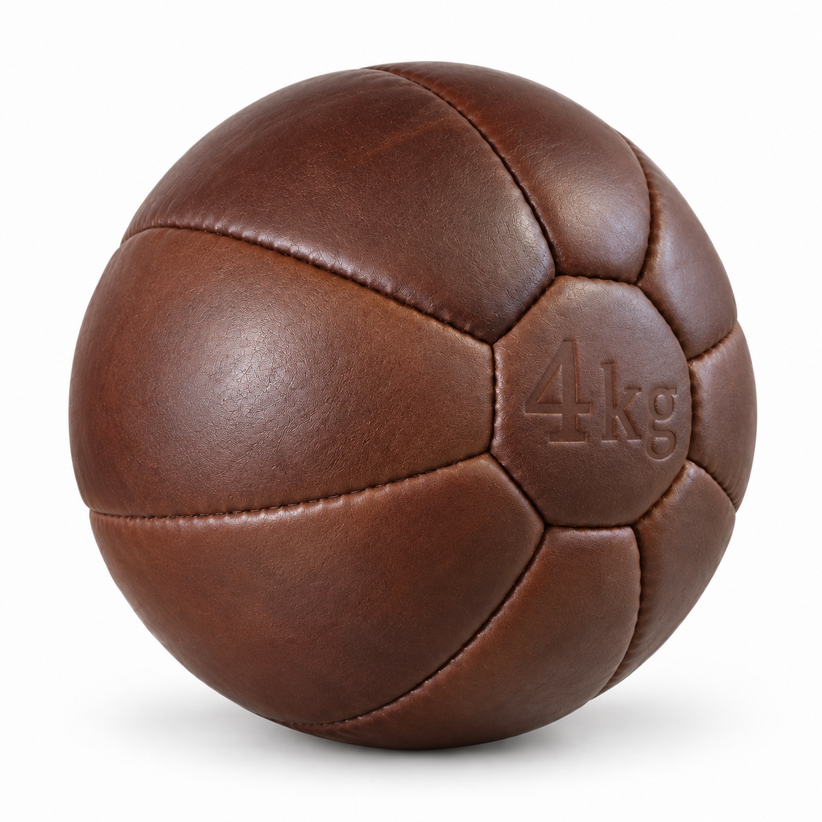 Vintage Leather Exercise Ball