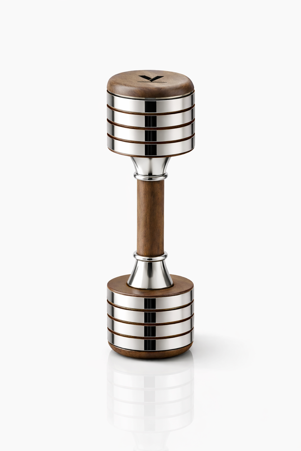 Wooden Adjustable Dumbbells Set