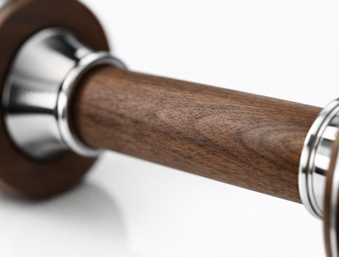 Wooden Adjustable Dumbbells Set