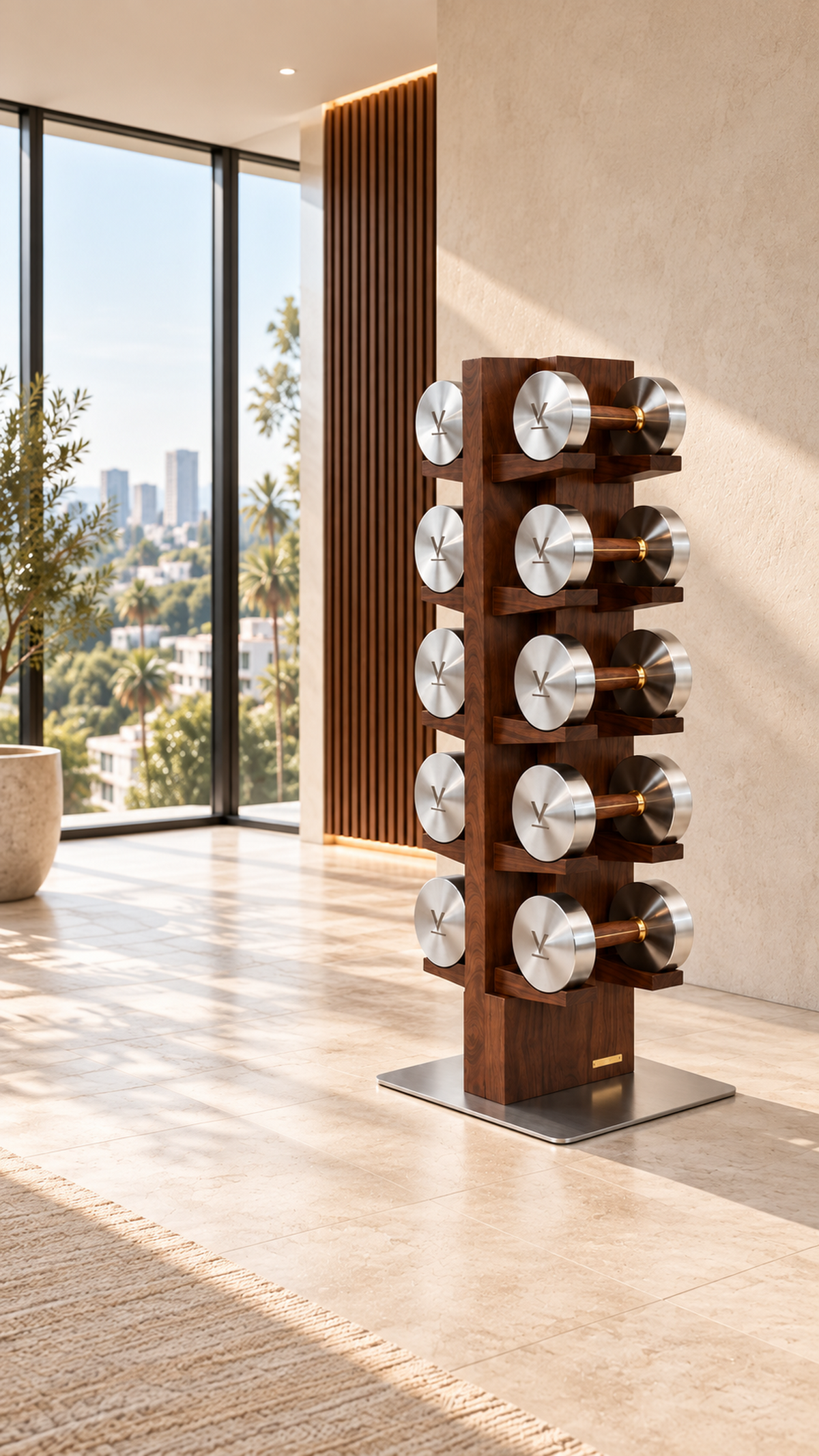 Type A Vertical Dumbbell Set — Heavy